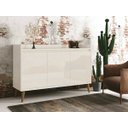 Ver imagem 1 de Buffet Aparador Retrô Clássico 3 Portas Off-White