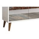 Ver imagem 4 de Balcão Buffet Retrô com Espelho Delta 3 Portas Branco Gloss