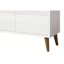 Ver imagem 4 de Buffet Aparador Retrô Delux 3 Portas Branco Gloss