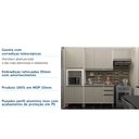 Ver imagem 7 de Cozinha Completa Modulada 4 Peças com Nicho Microondas, Armários e Balcões Linea Luciane Móveis