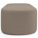 Ver imagem 4 de Puff Decorativo Orgânico para Living Quarto 100cm Doha W01 Bouclê Bege - Lyam Decor