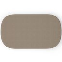 Ver imagem 2 de Puff Decorativo Orgânico para Living Quarto 100cm Doha W01 Bouclê Bege - Lyam Decor