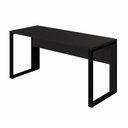 Ver mais imagens de Mesa de Escritório Retangular Plataforma de Trabalho Moderno 120cm Preto F5 Office