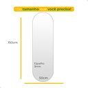 Ver imagem 3 de Espelho de Parede Orgânico Pílula com Led Frio Corpo Inteiro 150x50cm Banheiro Sala Quarto