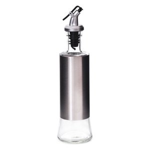 Galheteiro Azeite Vinagre 300ml Vidro com Dosador Aço Inox