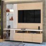Rack com Painel Donna DJ Móveis para TV até 55 Polegadas Duna Off White - 1