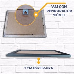 Kit Quadros Decorativos Arvore Seca Paisagem para Sala Quarto com Moldura 3 Peças 44x66cm - 2