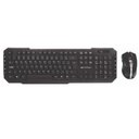 Ver imagem 2 de Teclado com Mouse K-w40bk: Pilhas Aa e Aaa
