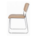 Ver imagem 4 de Cadeira Interlocutor Estofada Denver - Cor Fendi - 30406