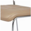 Ver imagem 7 de Cadeira Interlocutor Estofada Denver - Cor Fendi - 30406