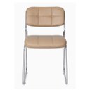 Ver imagem 2 de Cadeira Interlocutor Estofada Denver - Cor Fendi - 30406