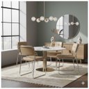 Ver mais imagens de Cadeira Interlocutor Estofada Denver - Cor Fendi - 30406