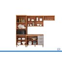 Ver imagem 3 de Cozinha Completa 4 Peças Elena CZ553 Cinamomo/Platina MGM