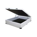 Ver imagem 1 de Cama Box Baú Casal Homequeen Corino Branco 41x138x188