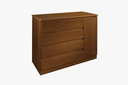 Ver imagem 1 de Comoda 045 com Sapateira 4 Gavetas com 1 Porta 045 Valverde Moveis Canion