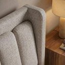 Ver imagem 7 de Cabeceira Casal 140 cm Lumina com Frame Linho Sl 77 Peer