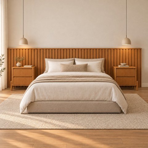 Kit Smart com Duas Mesas Arco Principal Incolar Cedro