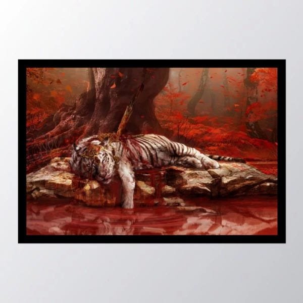 Quadro com moldura far cry 4 21