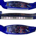 Ver imagem 5 de Patinete Infantil 3 Rodas Ajustavel com Led Homem Aranha