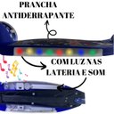 Ver imagem 2 de Patinete Infantil 3 Rodas Ajustavel com Led Homem Aranha