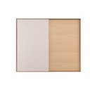 Ver imagem 5 de Guarda Roupa Casal 2 Portas de Correr e 4 Gavetas Ph 1806 Carvalho Nature/off White - Herval