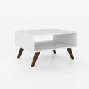 Ver imagem 1 de Mesa de Centro Nicho Retangular Retrô RT3020 Branco