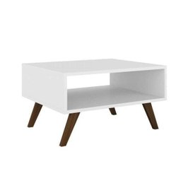Mesa de Centro Nicho Retangular Retrô RT3020 Branco - 2 Mesa de Centro Nicho Retangular Retrô RT3020 Branco - 2