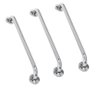 Alça de Apoio Barra 60cm Kit 3 Unidades Inox Cadeirante Idoso Deficiente Banheiro Segurança Acessibi - 1