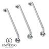 Alça de Apoio Barra 60cm Kit 3 Unidades Inox Cadeirante Idoso Deficiente Banheiro Segurança Acessibi - 7