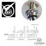Alça de Apoio Barra 60cm Kit 3 Unidades Inox Cadeirante Idoso Deficiente Banheiro Segurança Acessibi - 11