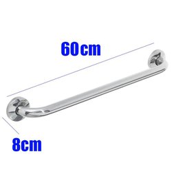 Alça de Apoio Barra 60cm Kit 3 Unidades Inox Cadeirante Idoso Deficiente Banheiro Segurança Acessibi - 3