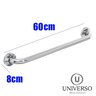 Alça de Apoio Barra 60cm Kit 3 Unidades Inox Cadeirante Idoso Deficiente Banheiro Segurança Acessibi - 5
