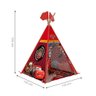 Conjunto 3 Cabana Tenda Infantil Lens Vermelho e Rosa Menino e Menina - 2