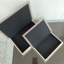 Ver imagem 2 de Jogo 2 Peças Caixa Livro Decorativa de Sintético Marrom 6.5x21.0x30.0cm Enfeite
