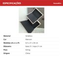 Ver imagem 6 de Jogo 2 Peças Caixa Livro Decorativa de Sintético Marrom 6.5x21.0x30.0cm Enfeite