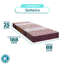 Ver imagem 5 de Colchão Espuma Solteiro Ortophedic Sankonfort D26