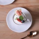 Ver imagem 2 de Conjunto com 6 Xícaras de Café com Pires Orgânico New White 120ml