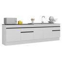 Ver imagem 1 de Kit Balcão de Cozinha para Pia 150cm e Balcão 120cm Veneza Multimóveis Mp2286