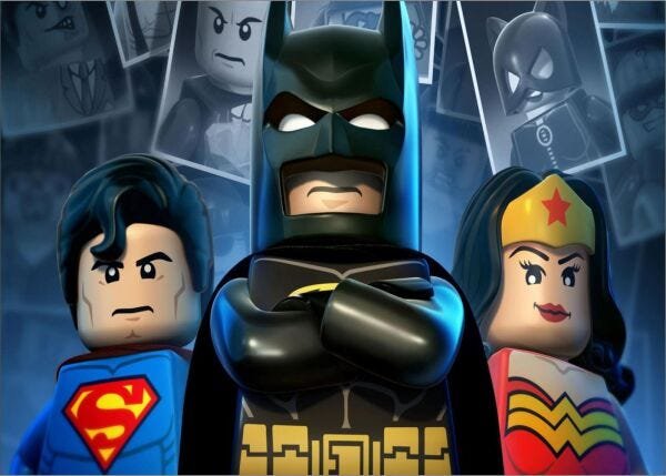 Adesivo de Parede Linha Batman Lego - Vários Modelos