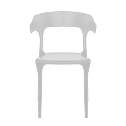 4x Cadeira de Jantar Garden Luxo Branca - Kit - 3