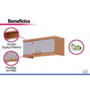 Ver imagem 4 de Armário Aéreo Cozinha Elena 1 Porta Basc 70cm Of White MGM