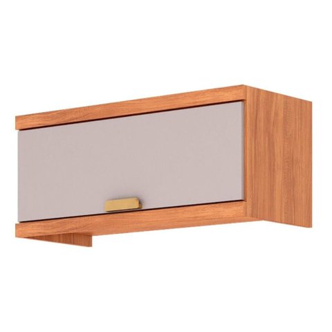 Armário Aéreo Cozinha Elena 1 Porta Basc 70cm Of White MGM