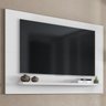 Painel Tv 50 Pol 088163 E Rack Com Adega 011077 Branco Noce DCASA - 2