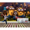 Ver imagem 1 de Papel de Parede 3D Minions 0014 - Adesivos de Parede