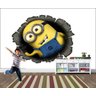 Papel de Parede 3D Minions 0008 - Adesivos de Parede - 1