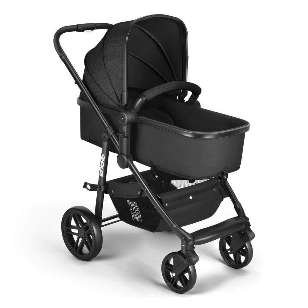 Carrinho de Bebê Passeio Beyond 2 em 1 Assento Moisés 0-15kg Preto Multikids Baby - Bb428out [reemba - 16