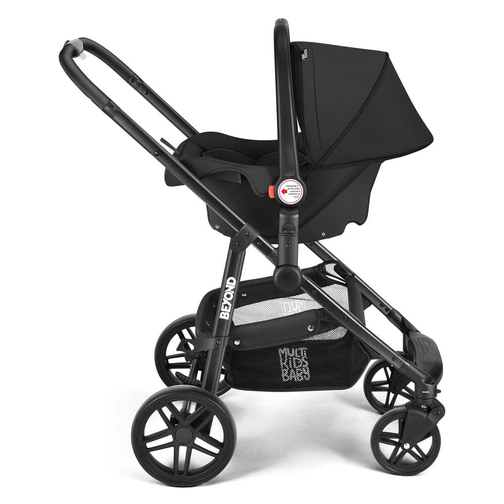 Carrinho de Bebê Passeio Beyond 2 em 1 Assento Moisés 0-15kg Preto Multikids Baby - Bb428out [reemba - 8