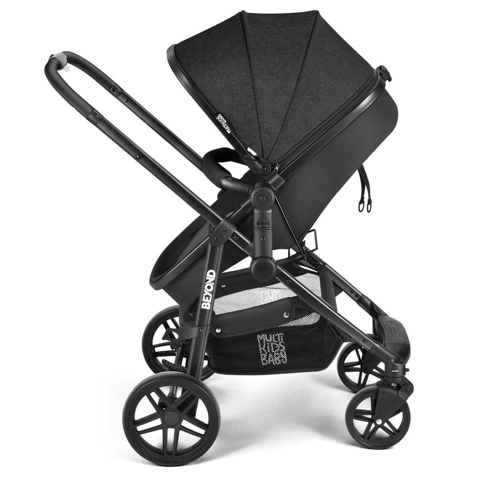 Carrinho de Bebê Passeio Beyond 2 em 1 Assento Moisés 0-15kg Preto Multikids Baby - Bb428out [reemba - 4