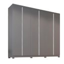 Ver imagem 2 de Guarda-Roupa Casal 6 Portas com Pés Monte Carlo Yescasa
