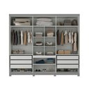 Ver imagem 6 de Guarda-Roupa Casal 6 Portas com Pés Monte Carlo Yescasa